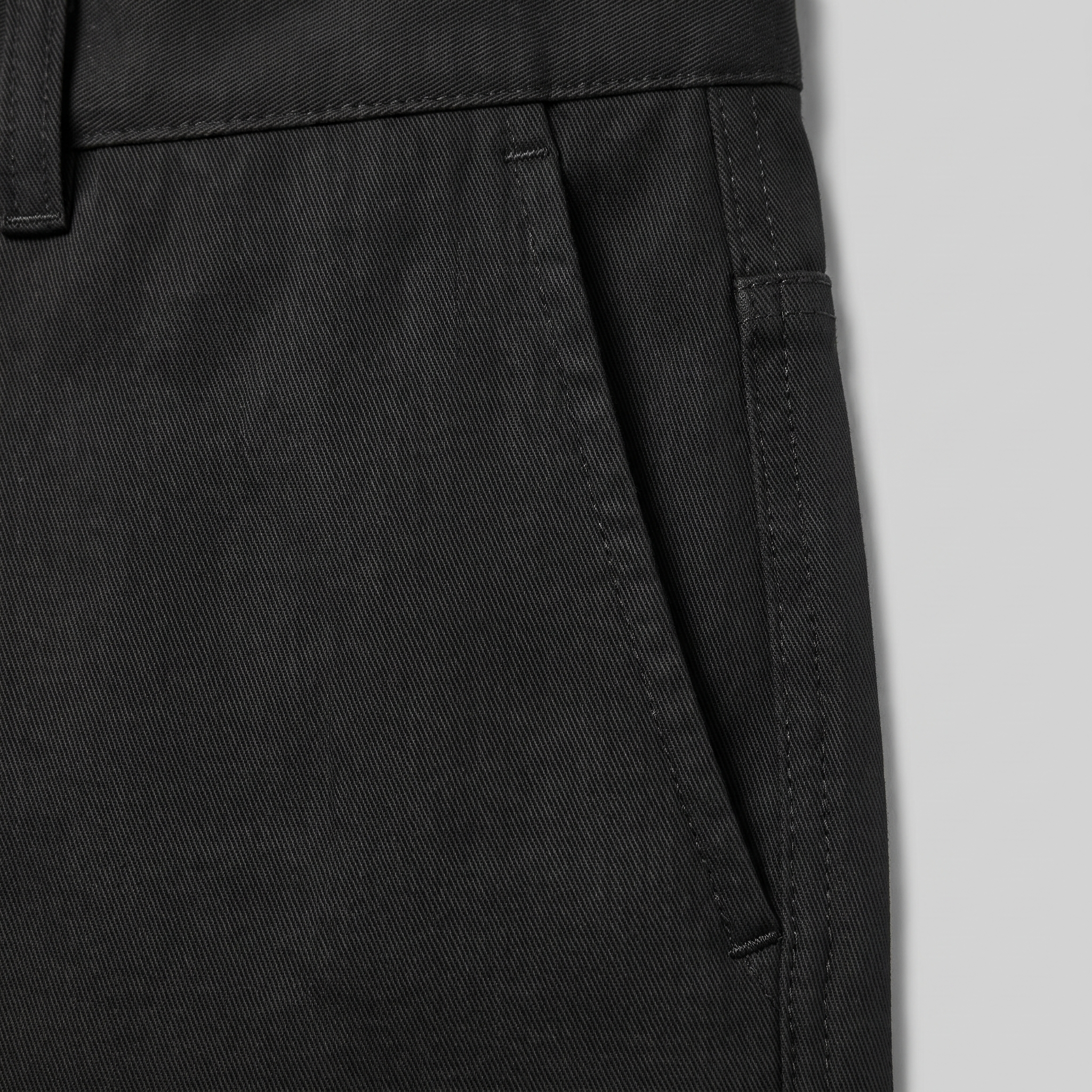 Men's Linen Blend Wide Leg Trousers