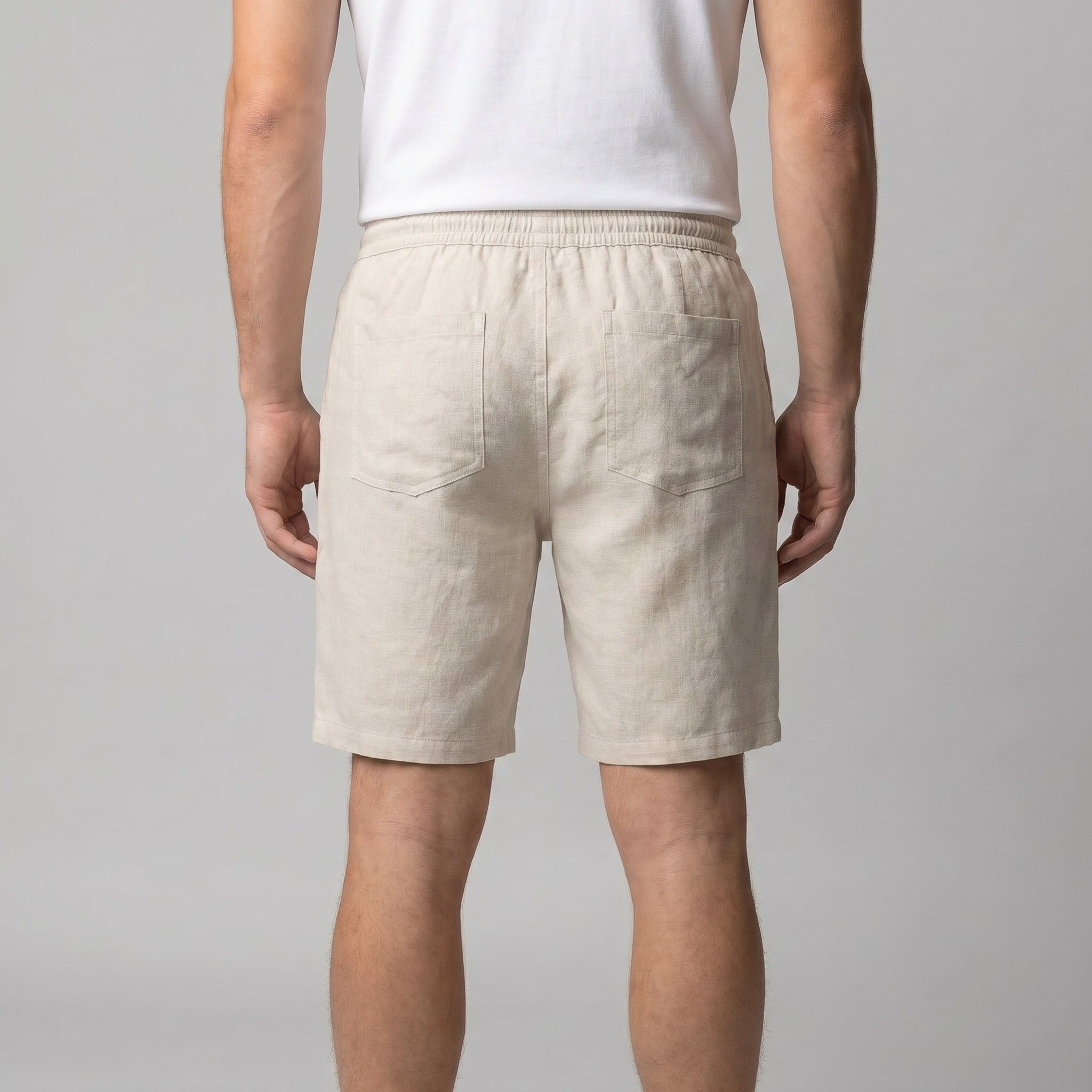 Men's Linen Casual Short