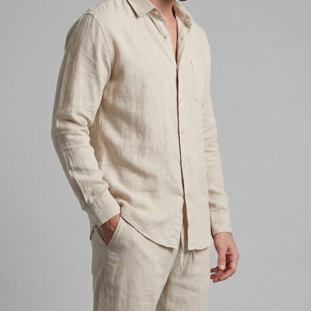 Men's Linen Co-Ord Set