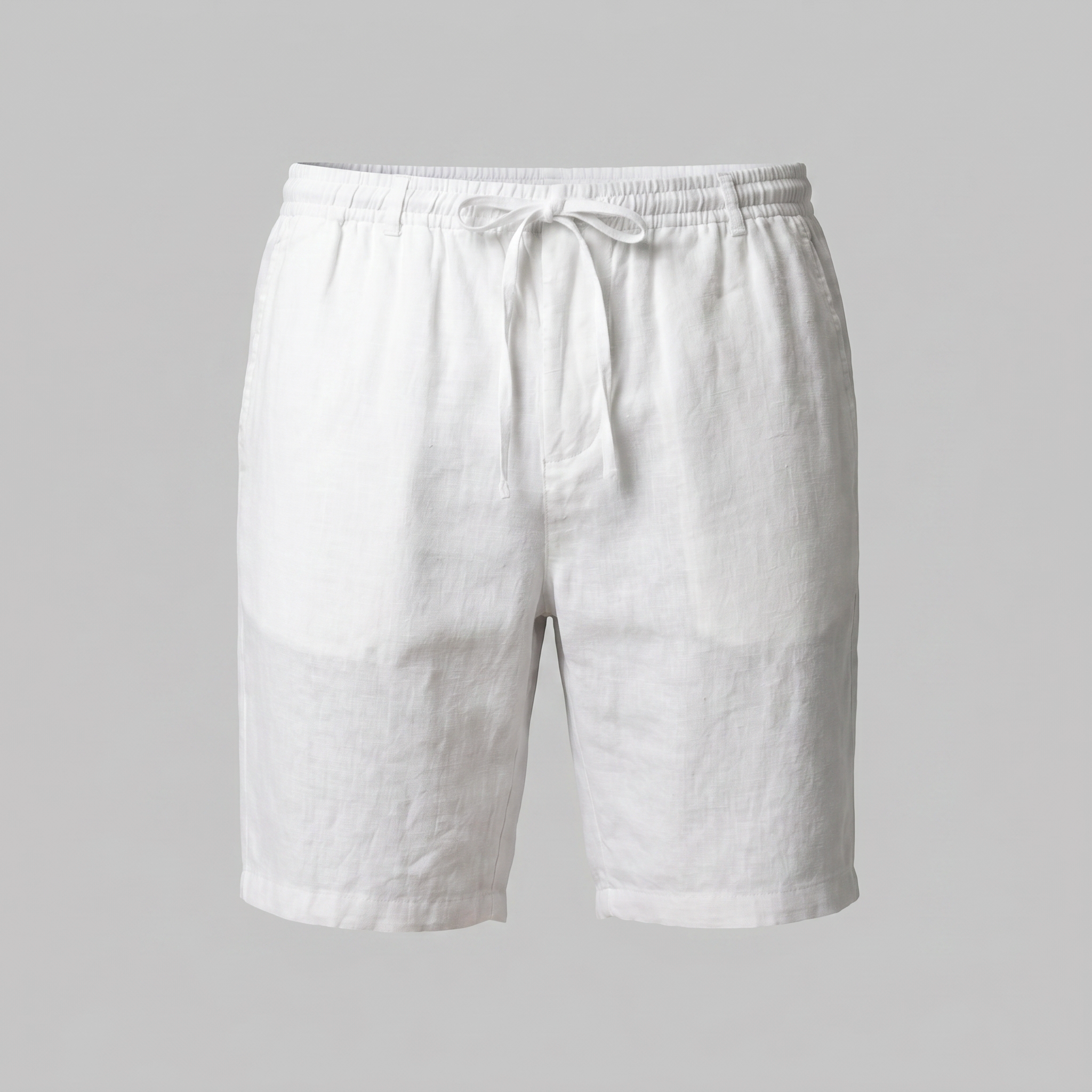 Men's Linen Drawstring Shorts
