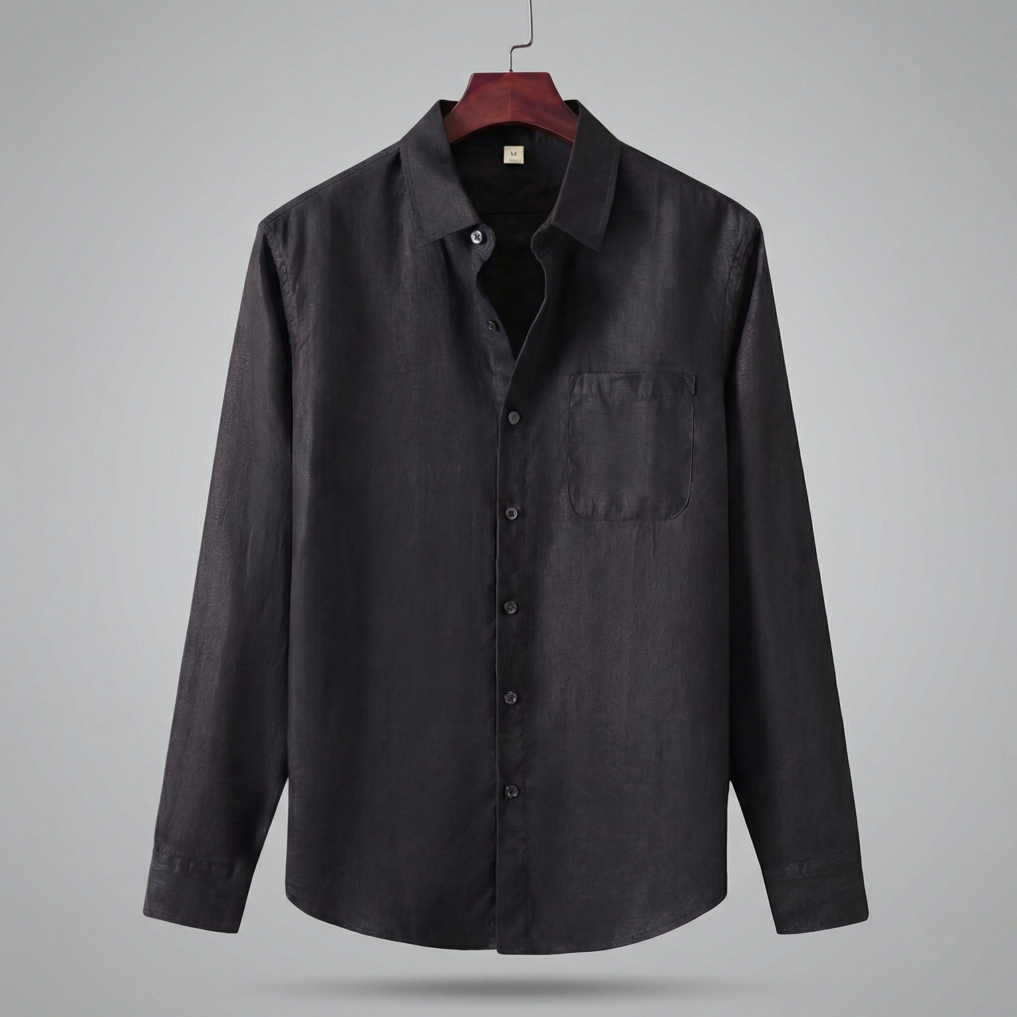 Men's Linen Long Sleeve Shirt