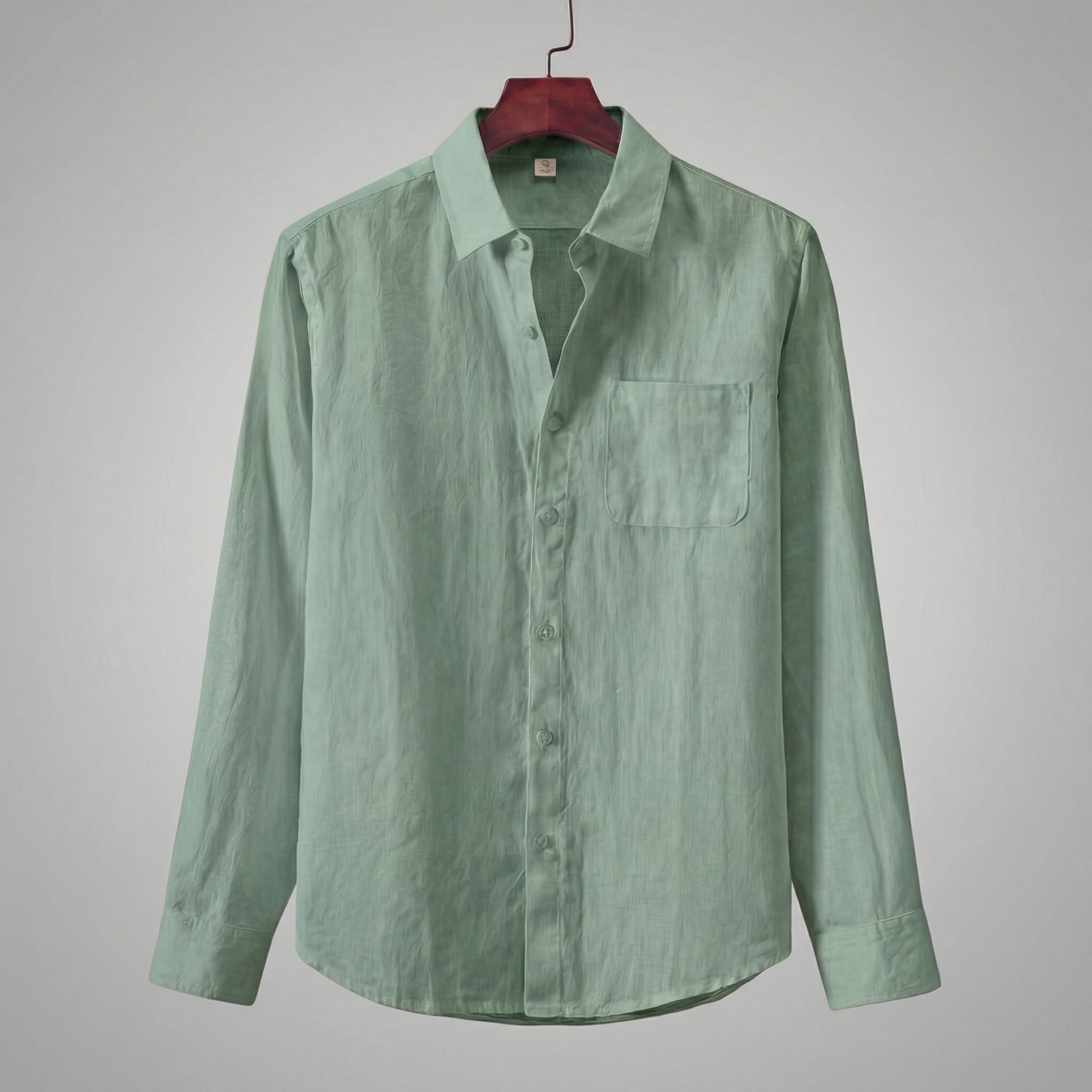 Men's Linen Long Sleeve Shirt