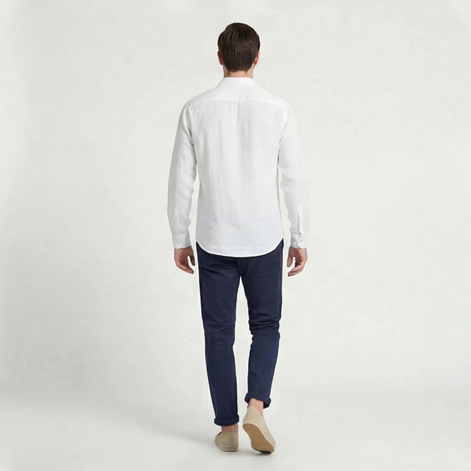 Men's Linen Long Sleeve Shirt
