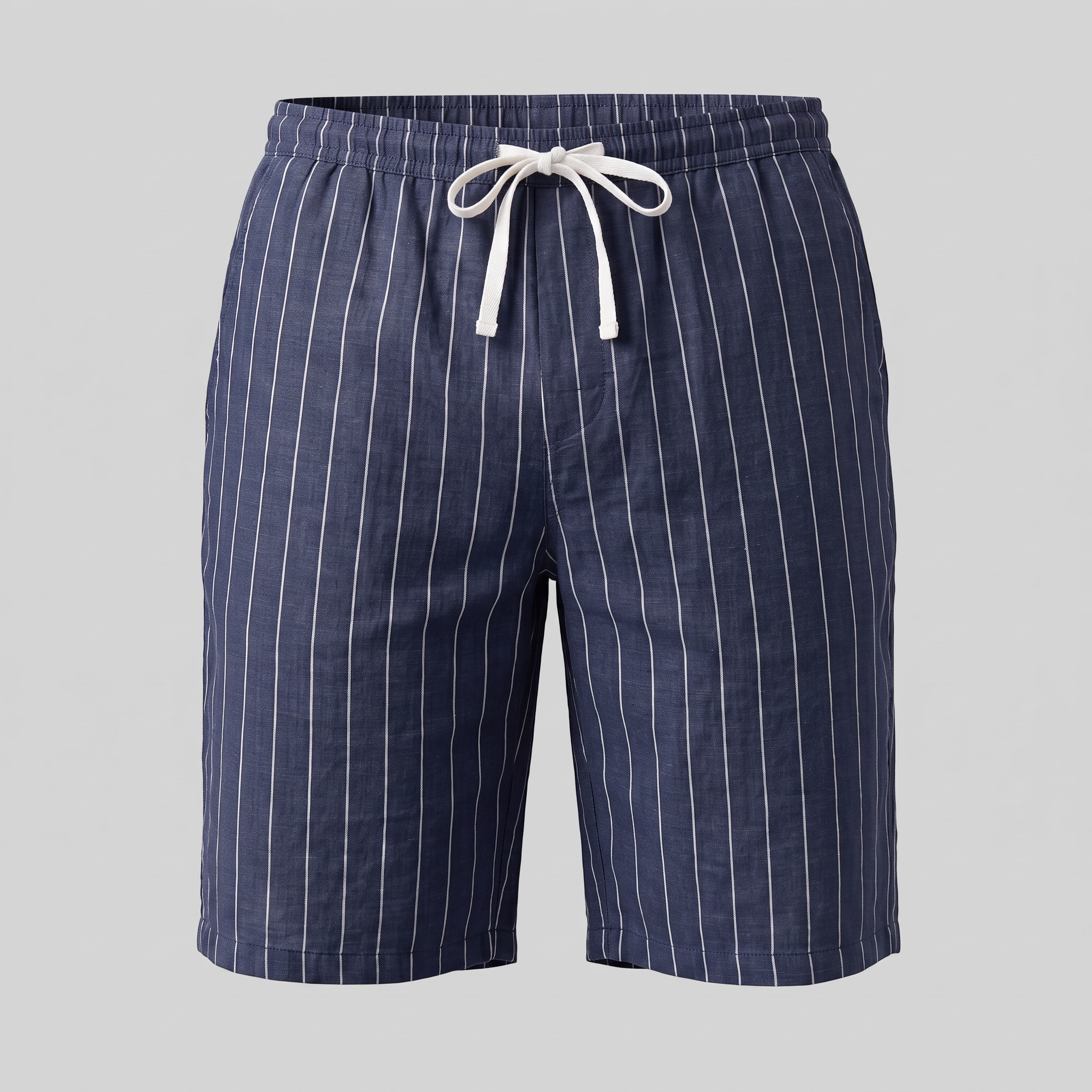 Men's Linen Pinstripe Summer Shorts