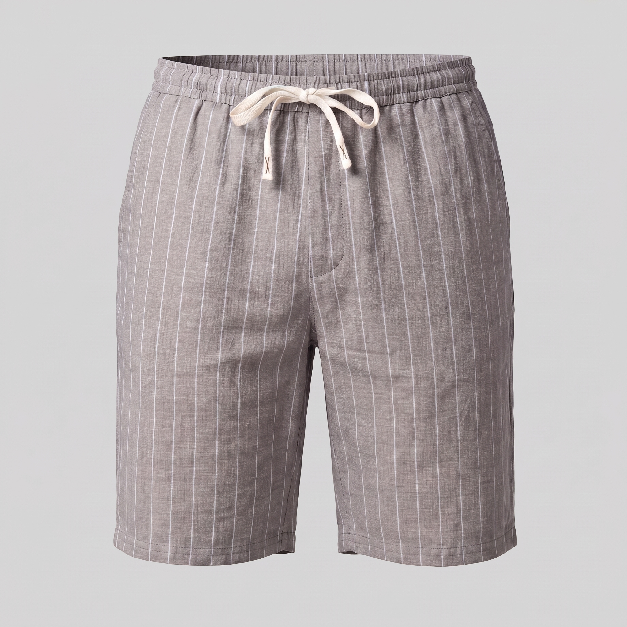 Men's Linen Pinstripe Summer Shorts