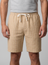 Men's Linen Pinstripe Summer Shorts