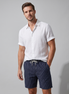 Men's Linen Shirt and Swim Shorts Set
