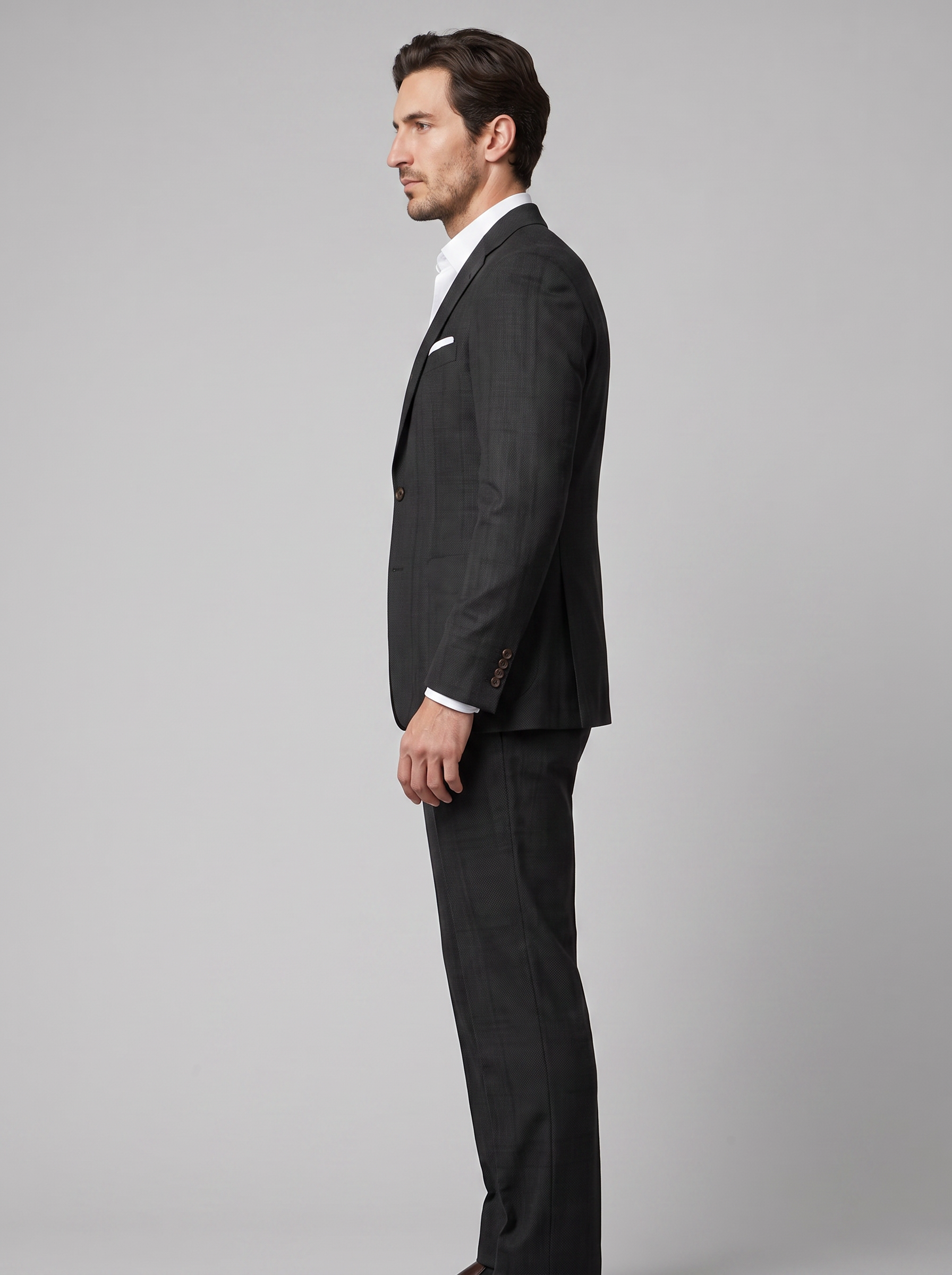 Men's Linen Slim-Fit Suit for Summer Weddings and Events