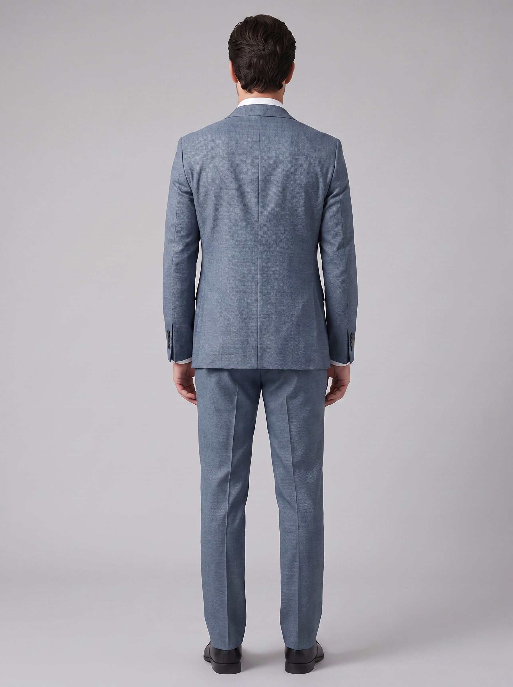Men's Linen Slim-Fit Suit for Summer Weddings and Events