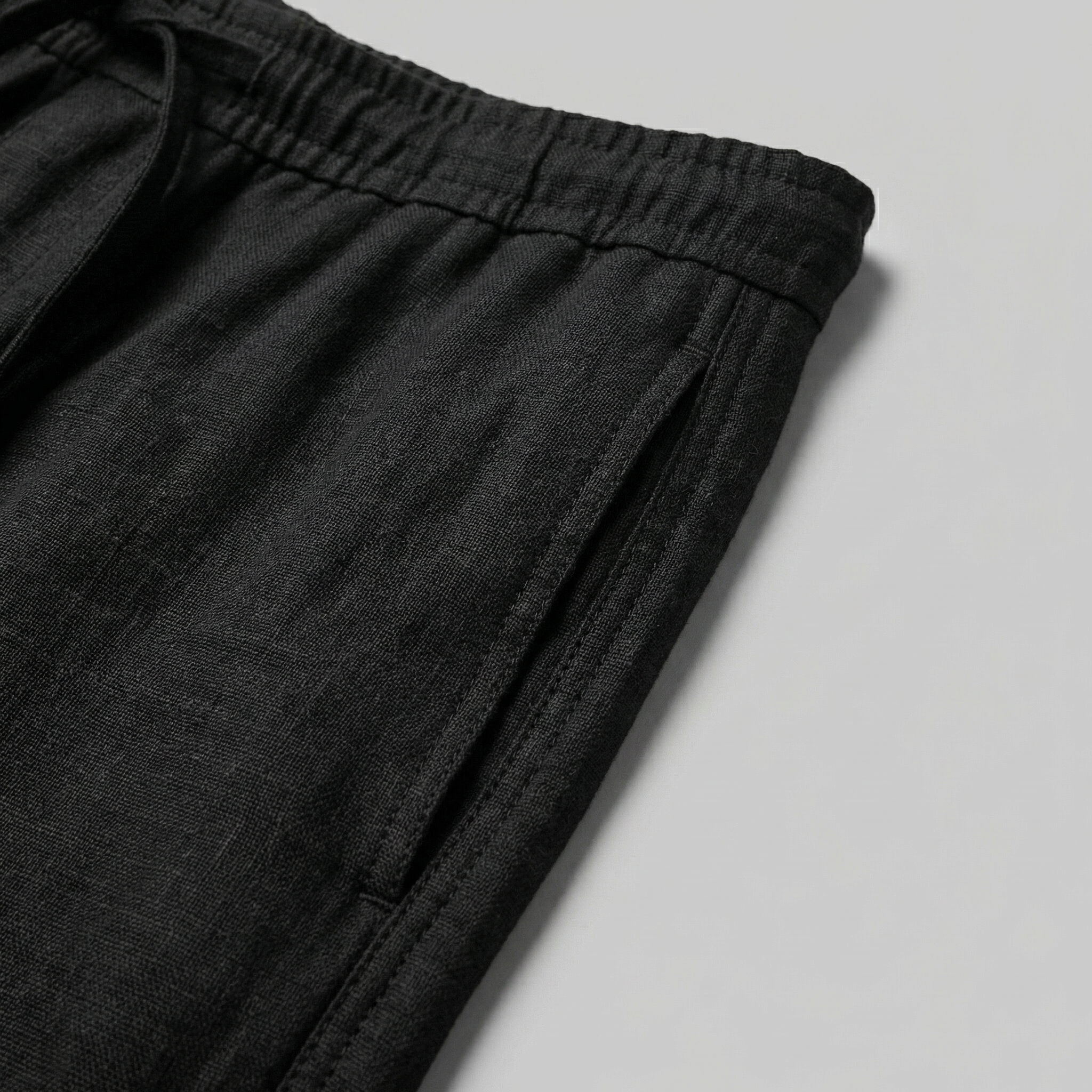 Men's Linen Slim Fit Trousers