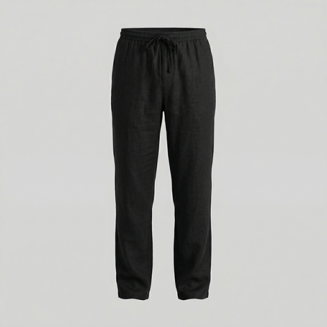 Men's Linen Slim Fit Trousers