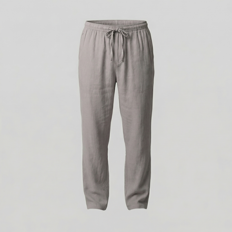 Men's Linen Slim Fit Trousers
