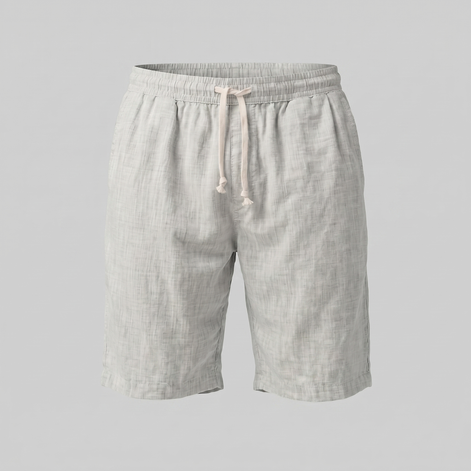 Men's Linen Summer Beach Shorts