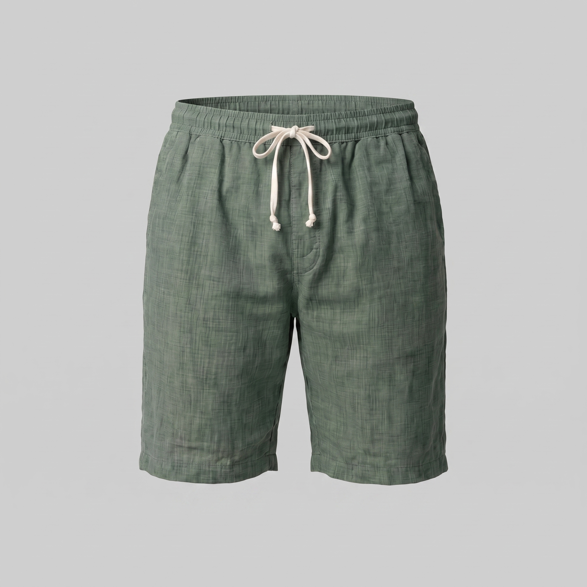 Men's Linen Summer Beach Shorts