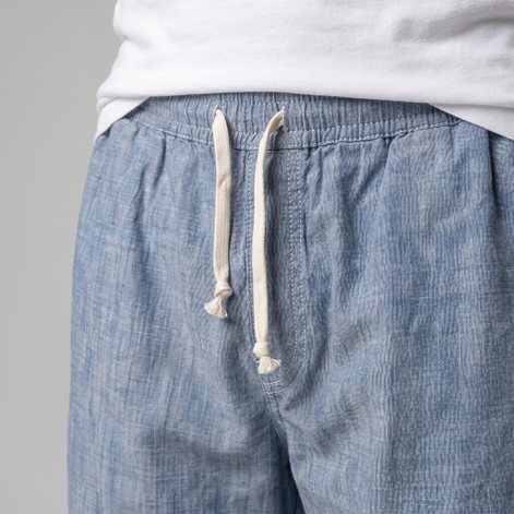 Men's Linen Summer Beach Shorts