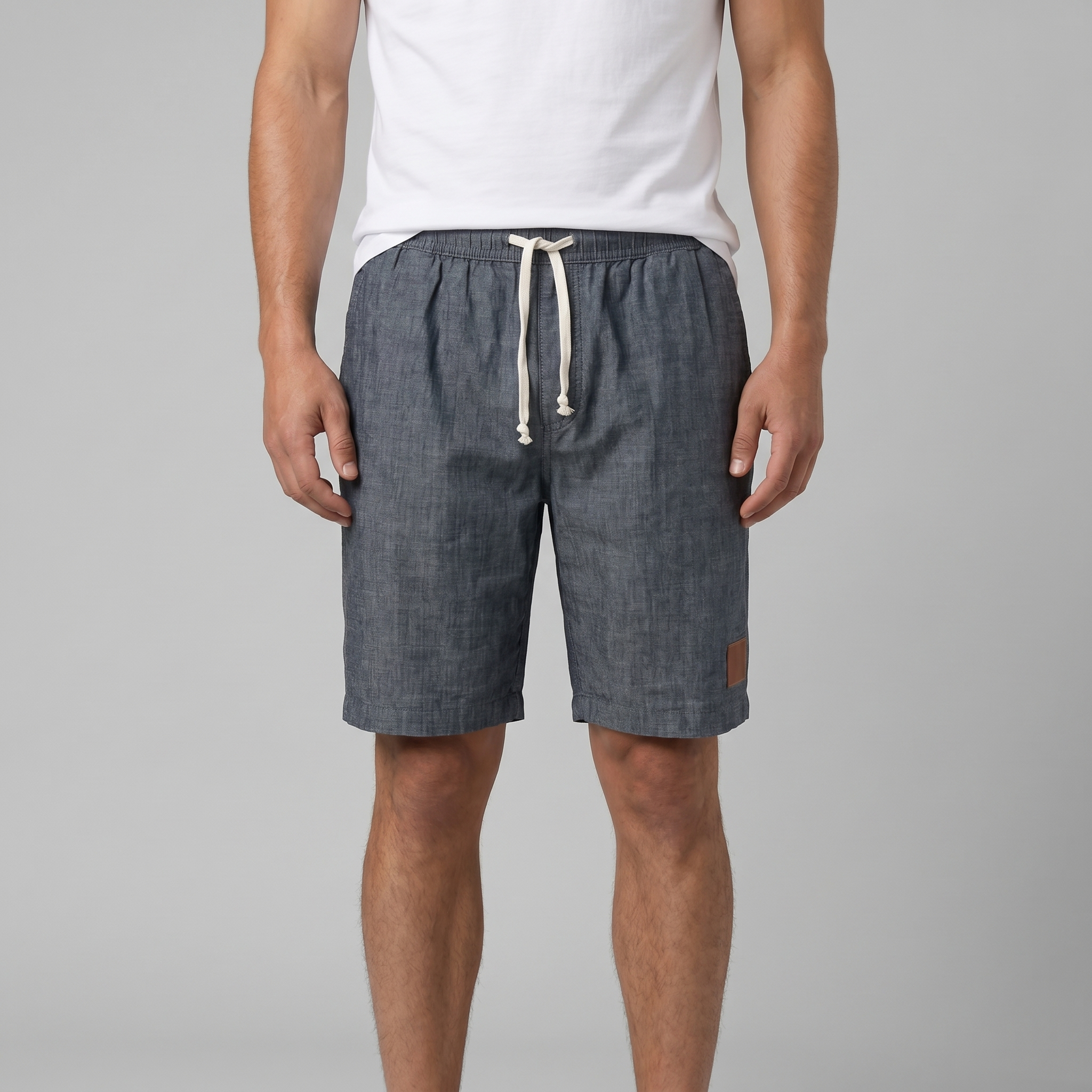 Men's Linen Summer Beach Shorts