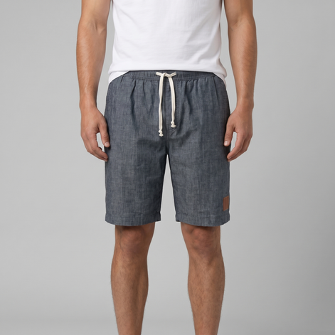 Men's Linen Summer Beach Shorts