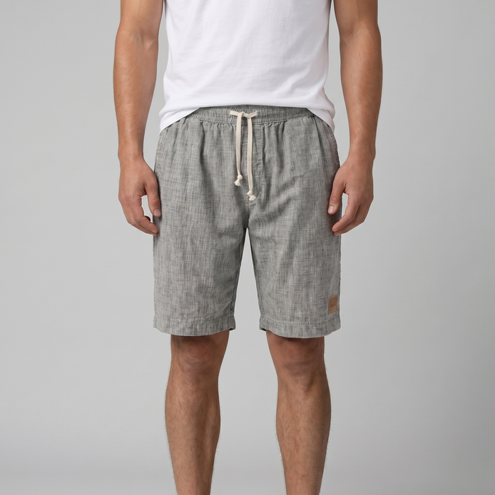 Men's Linen Summer Beach Shorts