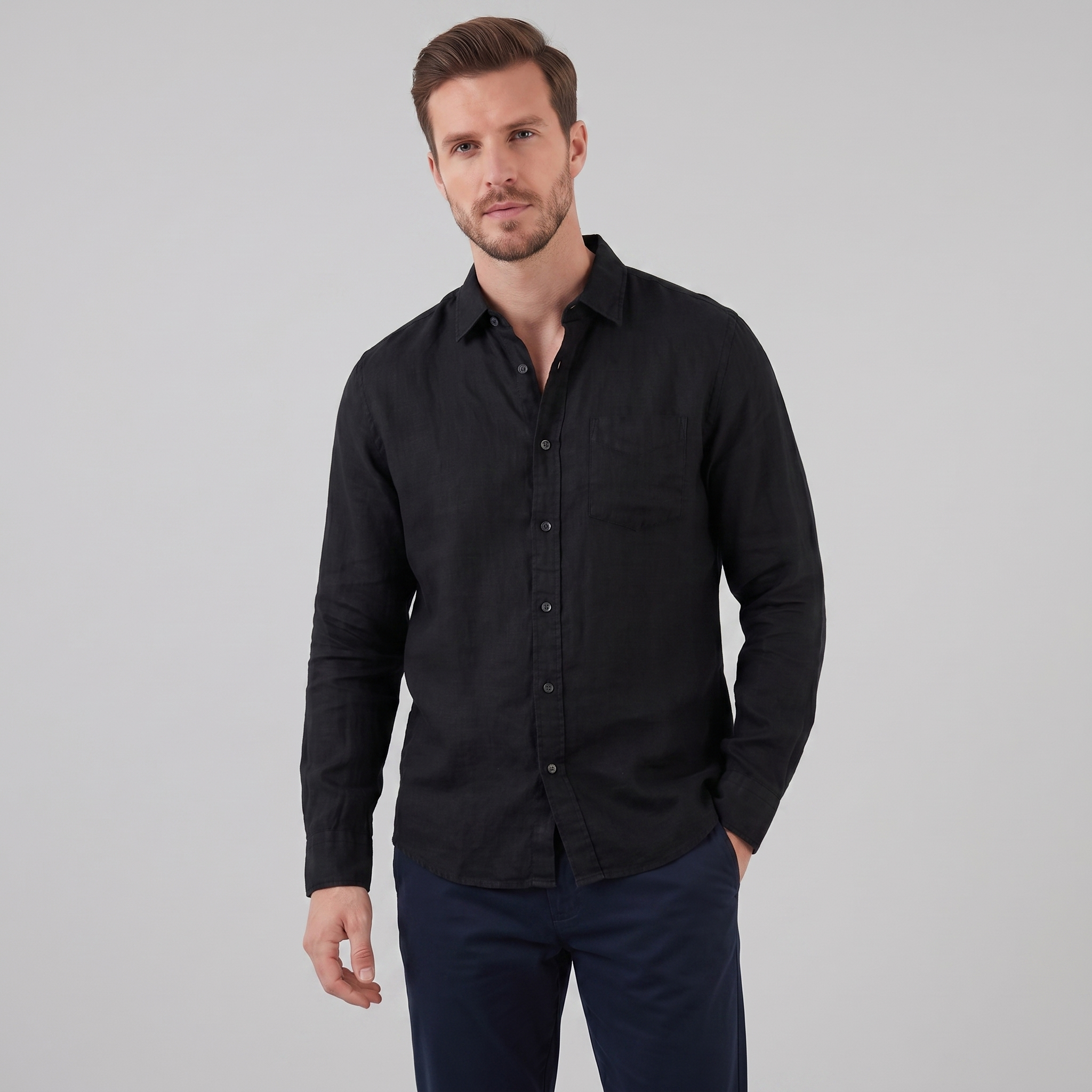 Men's Linen Summer Shirt
