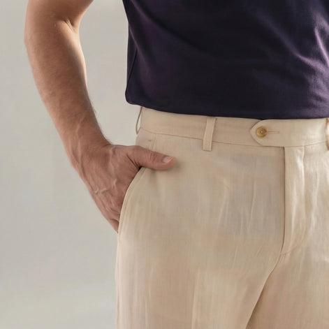 Men's Linen Summer Trousers