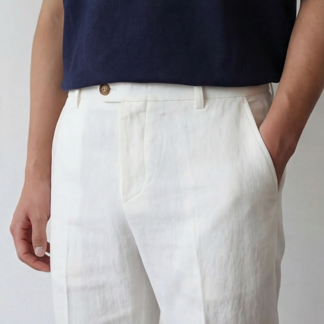 Men's Linen Summer Trousers