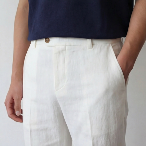 Men's Linen Summer Trousers