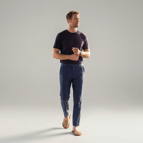 Men's Linen Summer Trousers