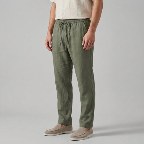 Men's Linen Trousers for Casual Comfort