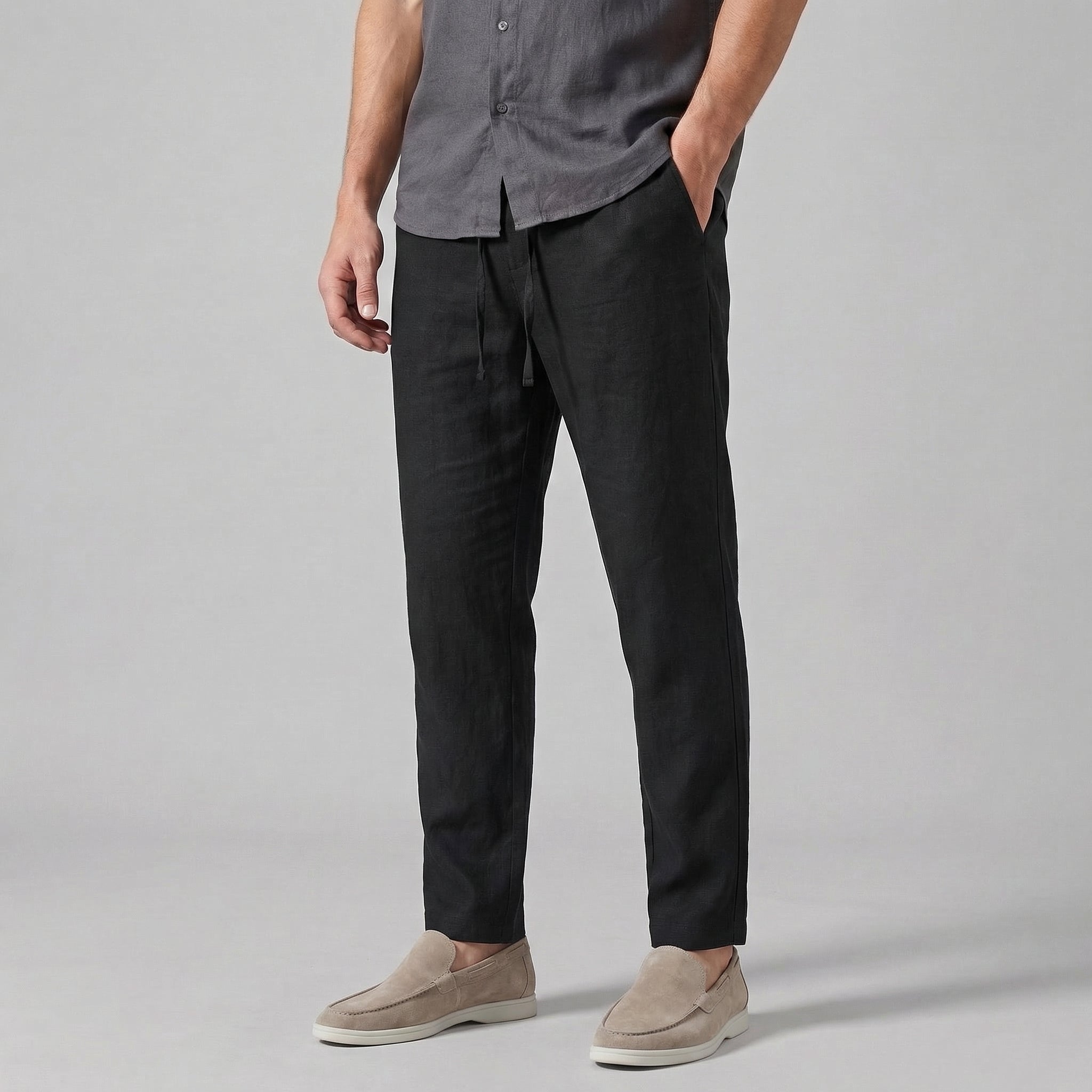 Men's Linen Trousers for Casual Comfort