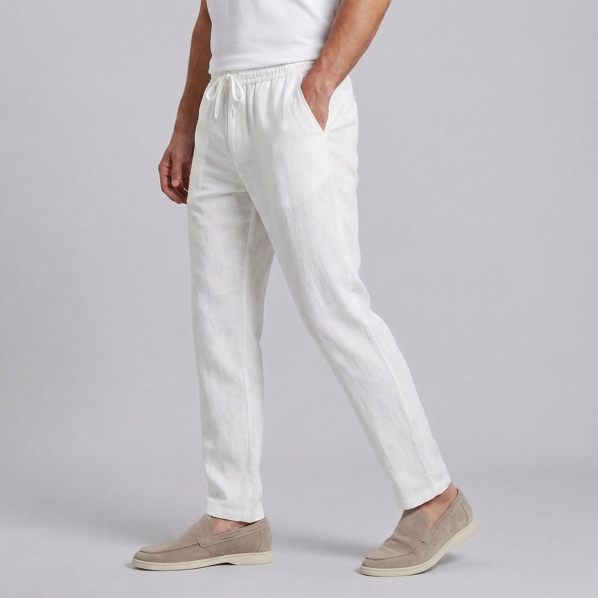 Men's Linen Trousers for Casual Comfort