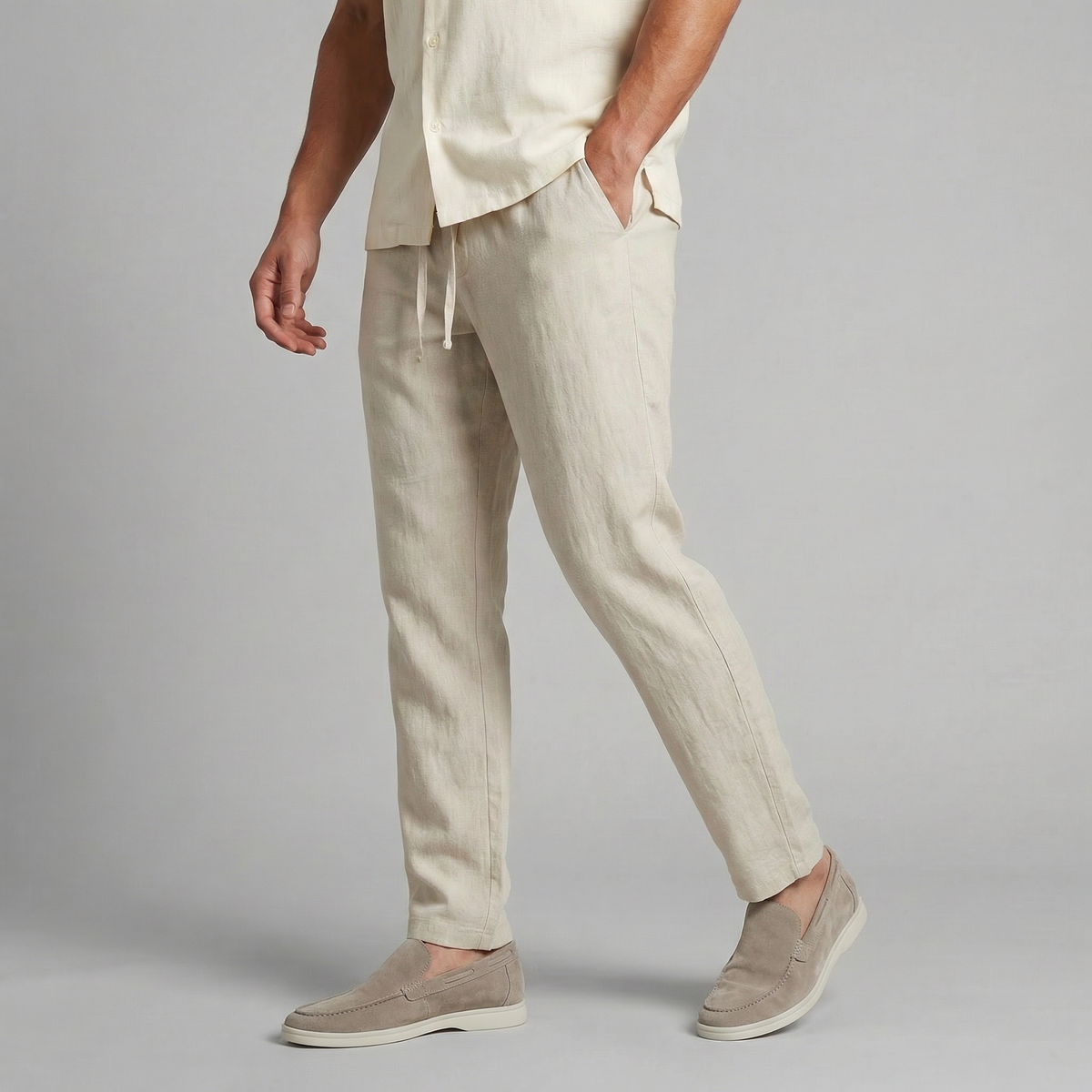 Men's Linen Trousers for Casual Comfort