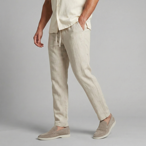 Men's Linen Trousers for Casual Comfort