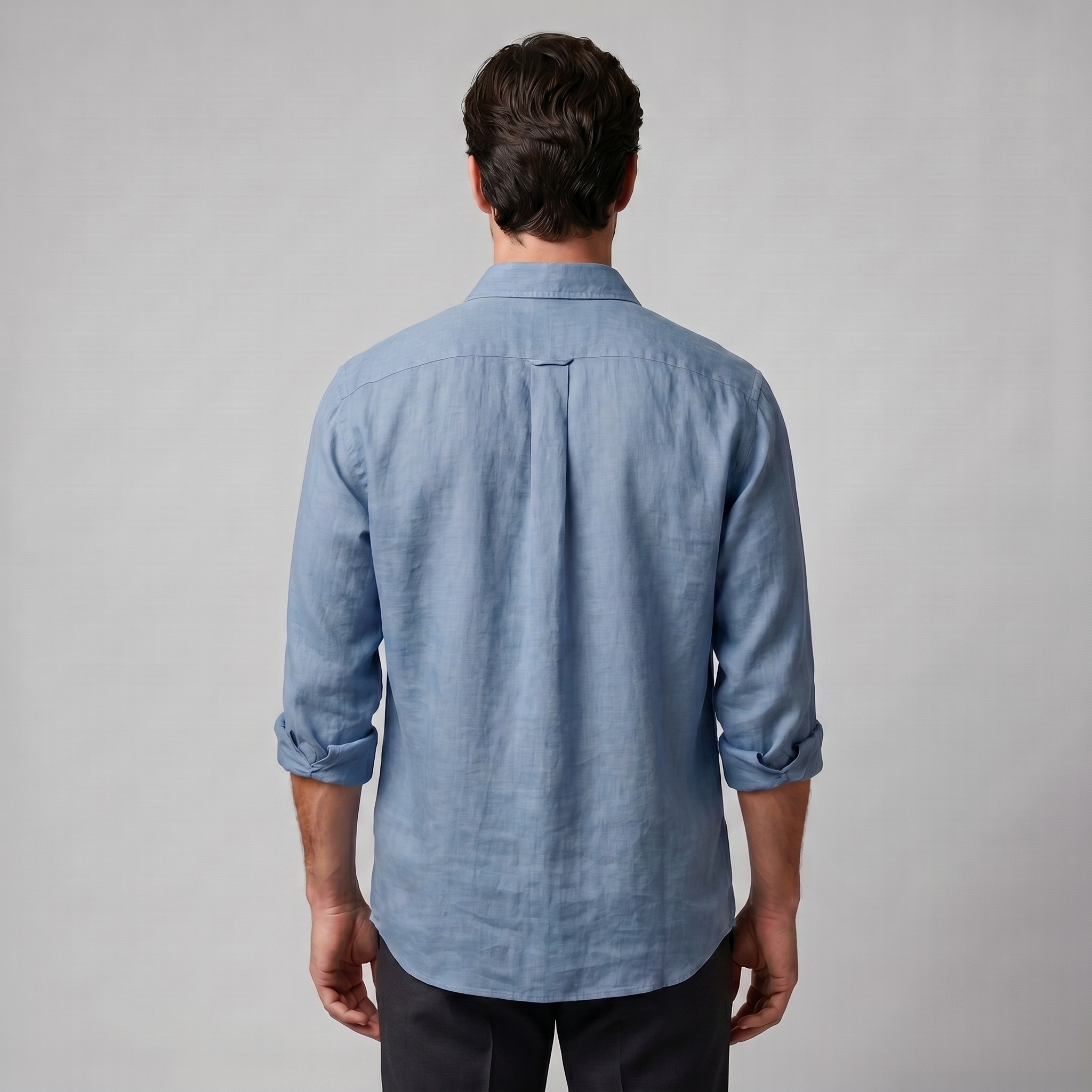 Men's Long Sleeve Oversized Shirt