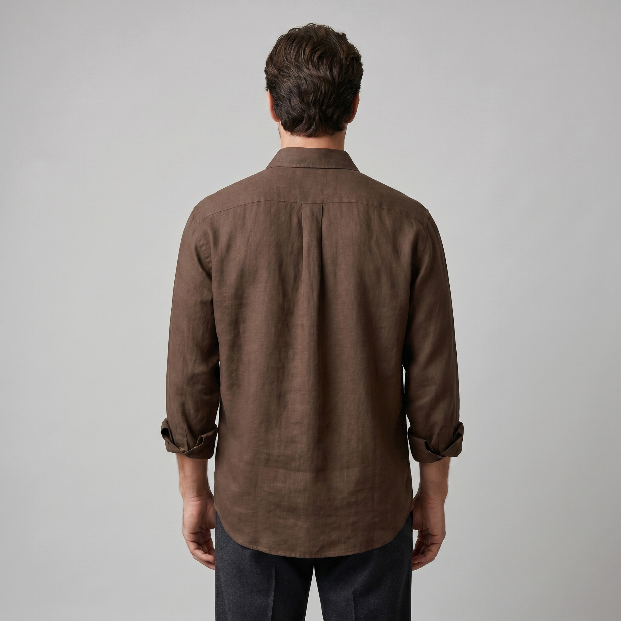 Men's Long Sleeve Oversized Shirt