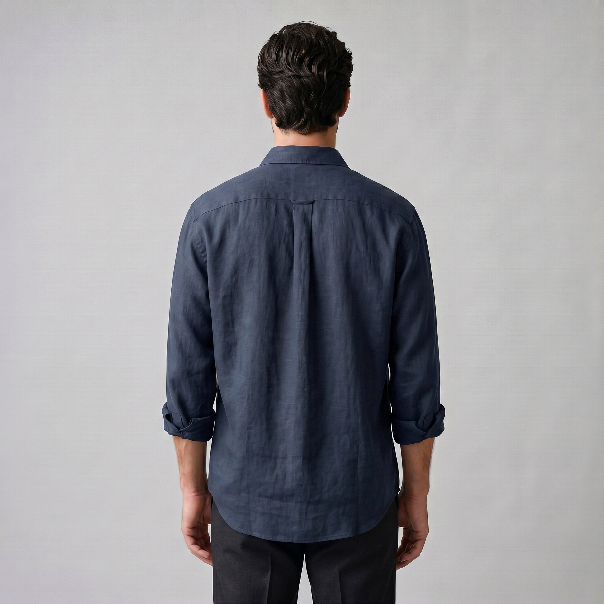 Men's Long Sleeve Oversized Shirt