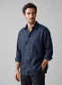 Men's Long Sleeve Oversized Shirt