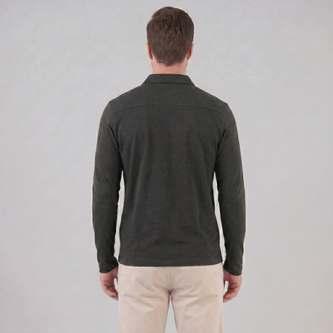 Men's Long Sleeve Polo Shirt