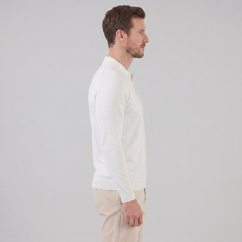 Men's Long Sleeve Polo Shirt