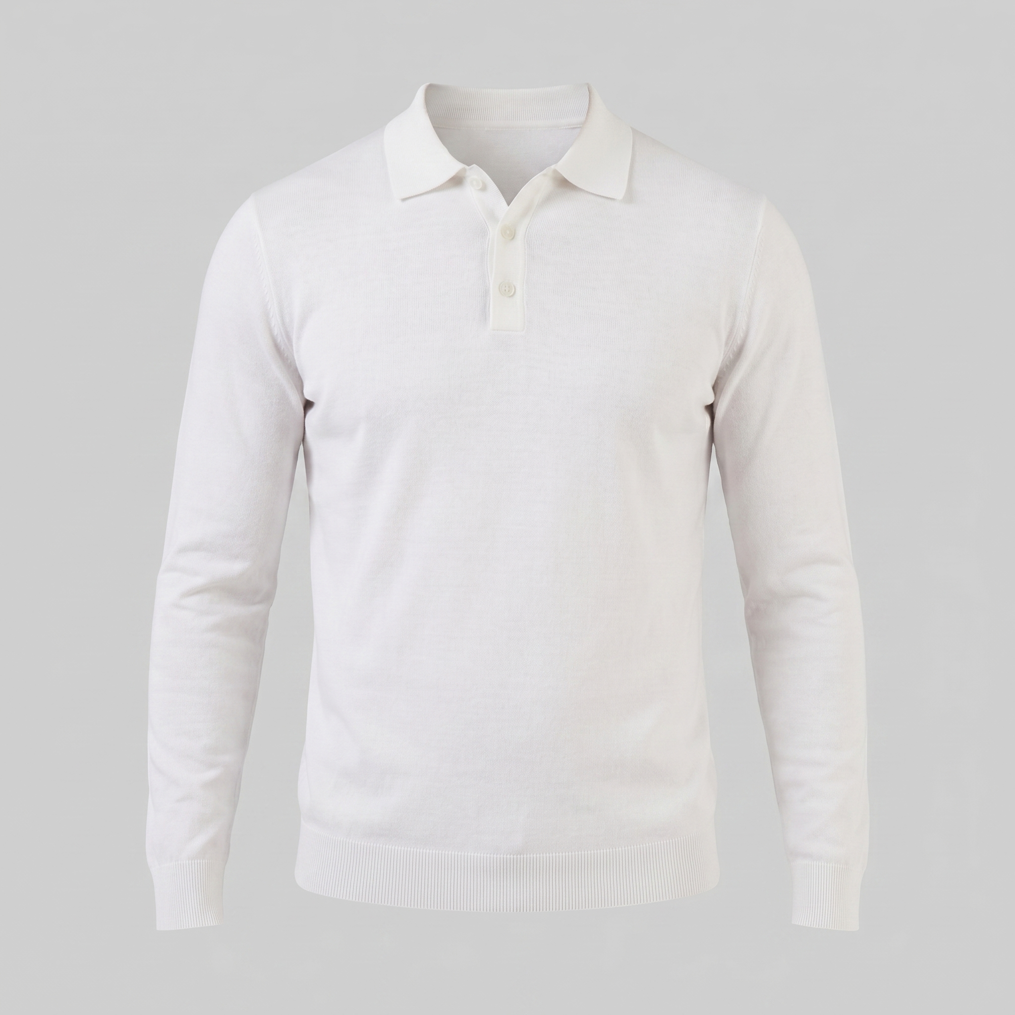 Men's Long Sleeve Polo Shirt