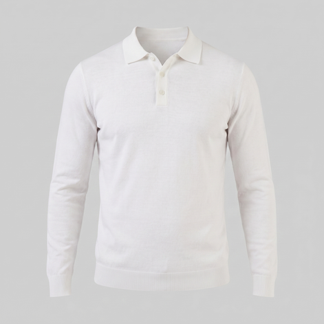 Men's Long Sleeve Polo Shirt