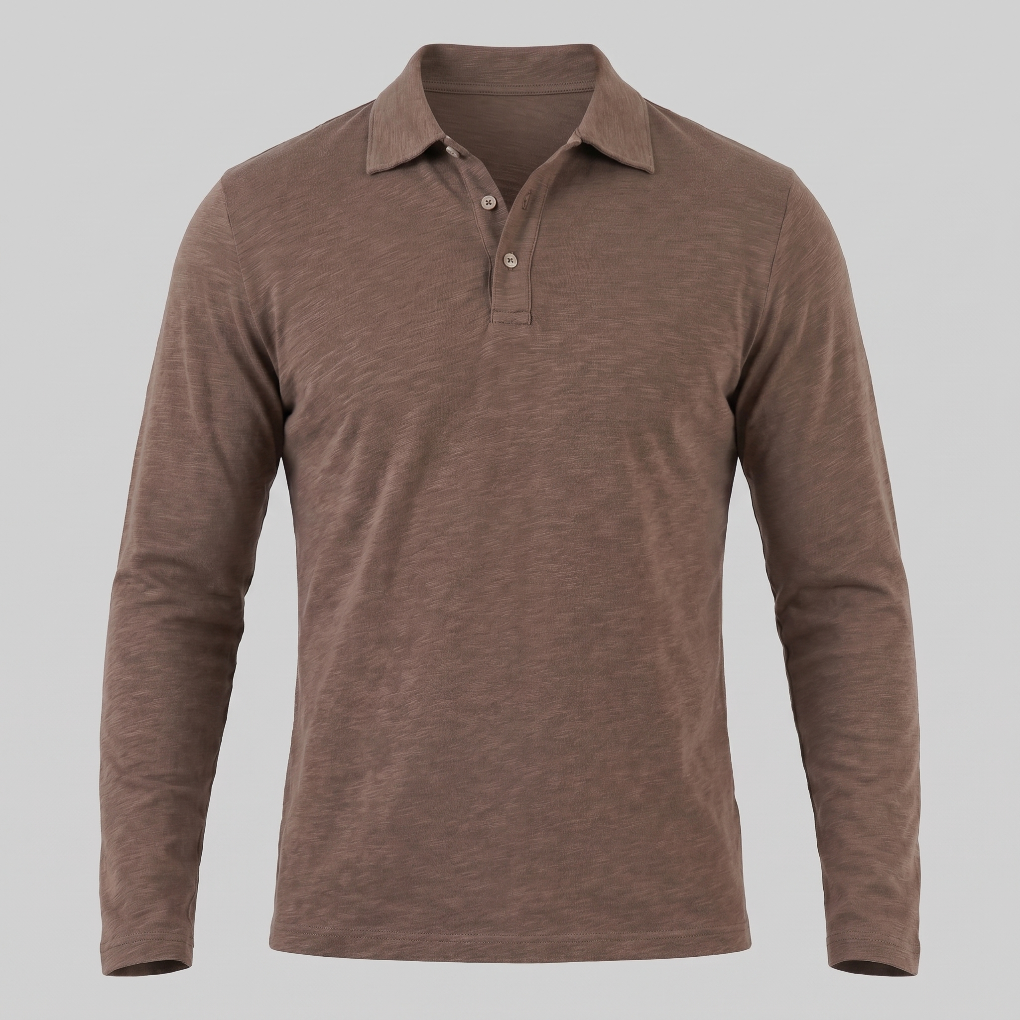 Men's Long Sleeve Polo Shirt