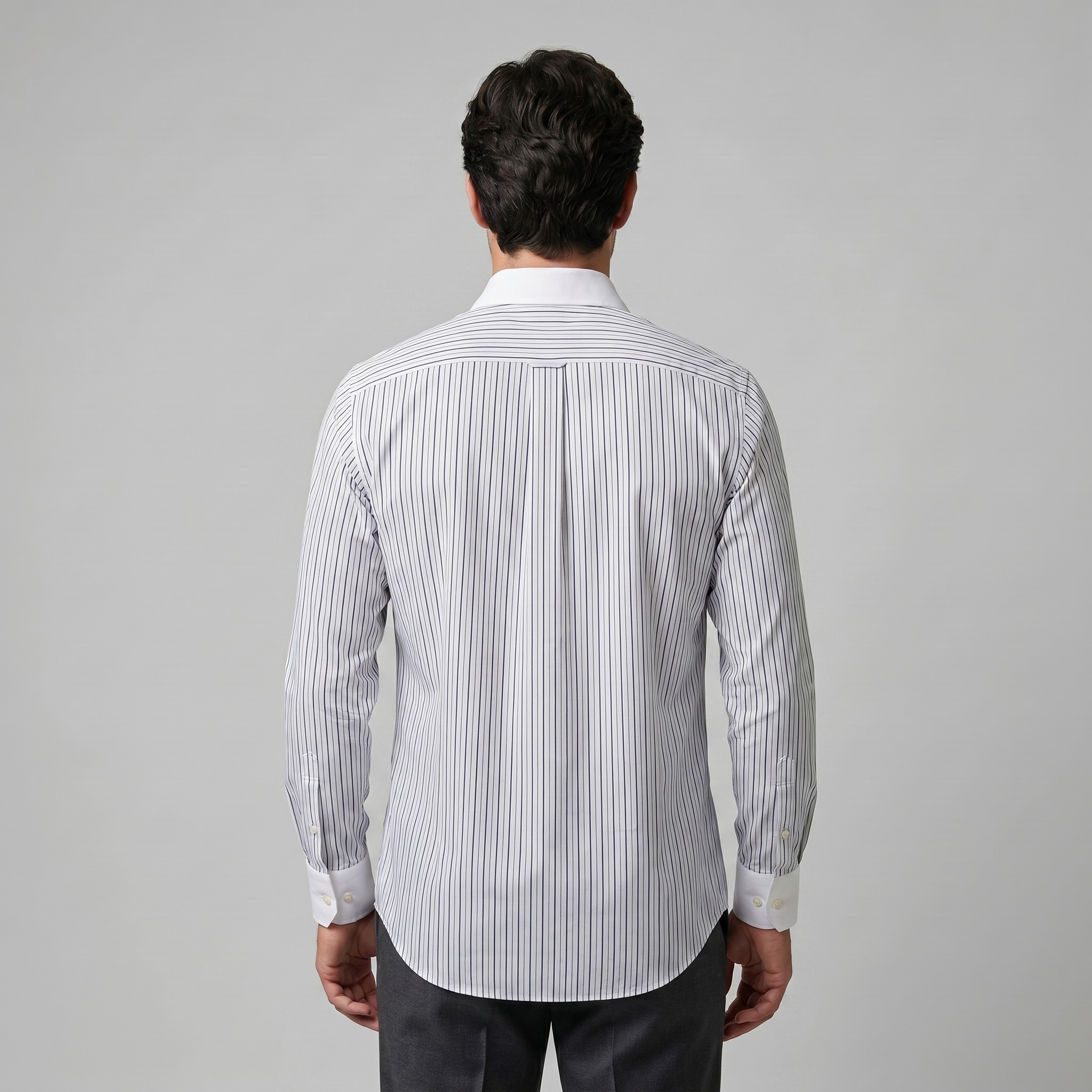 Men's Long Sleeve Stripe Shirt