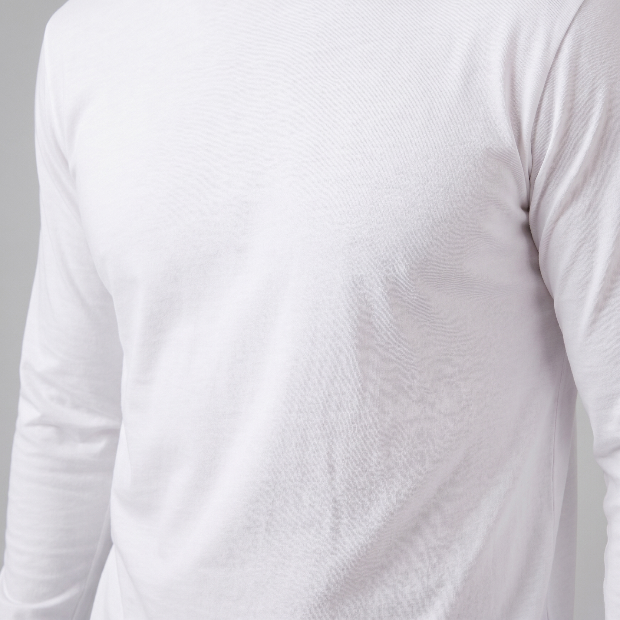Men's Long-Sleeve Crew Neck Tee