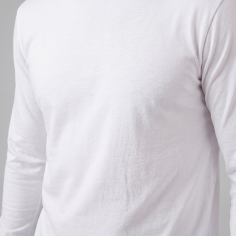 Men's Long-Sleeve Crew Neck Tee