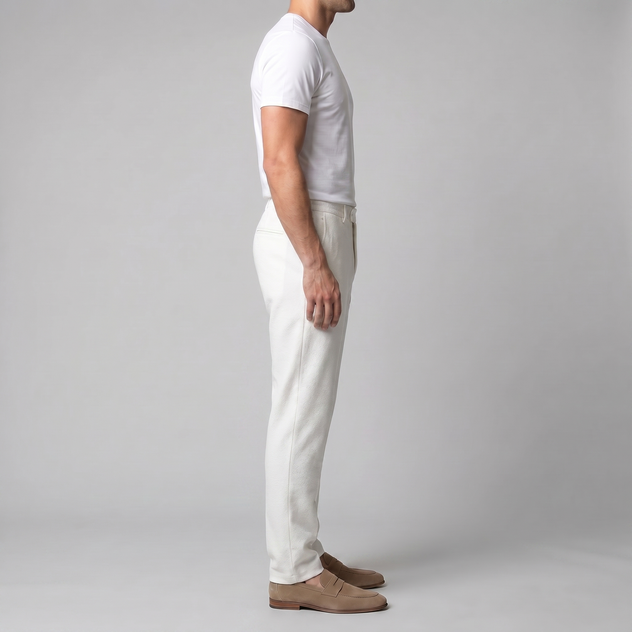 Men's Loose Fit Summer Trousers