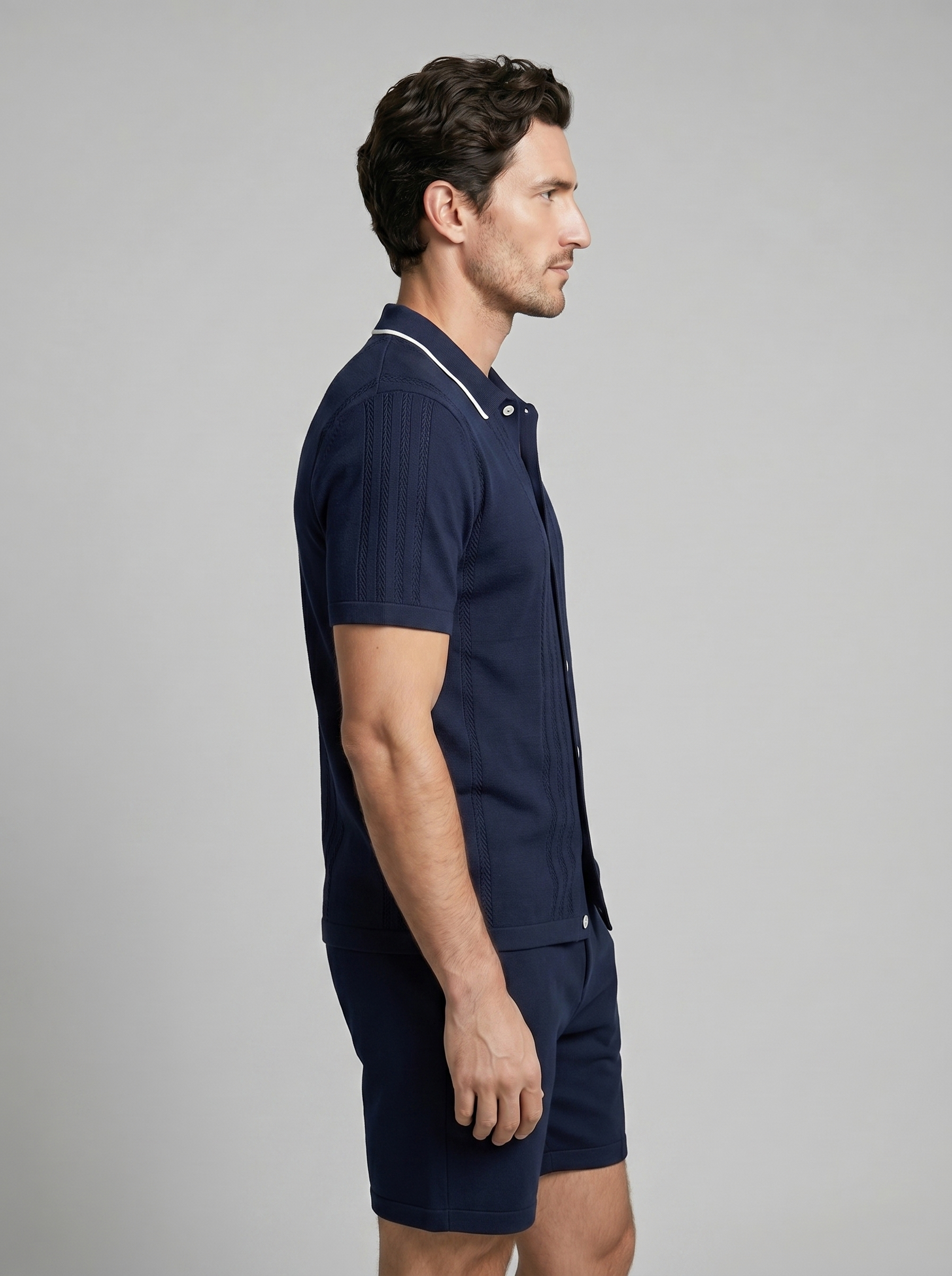 Men's Loungewear Knit Two-Piece Set