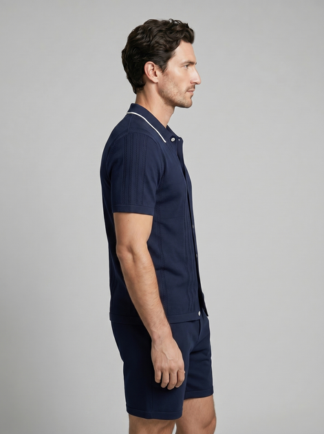 Men's Loungewear Knit Two-Piece Set
