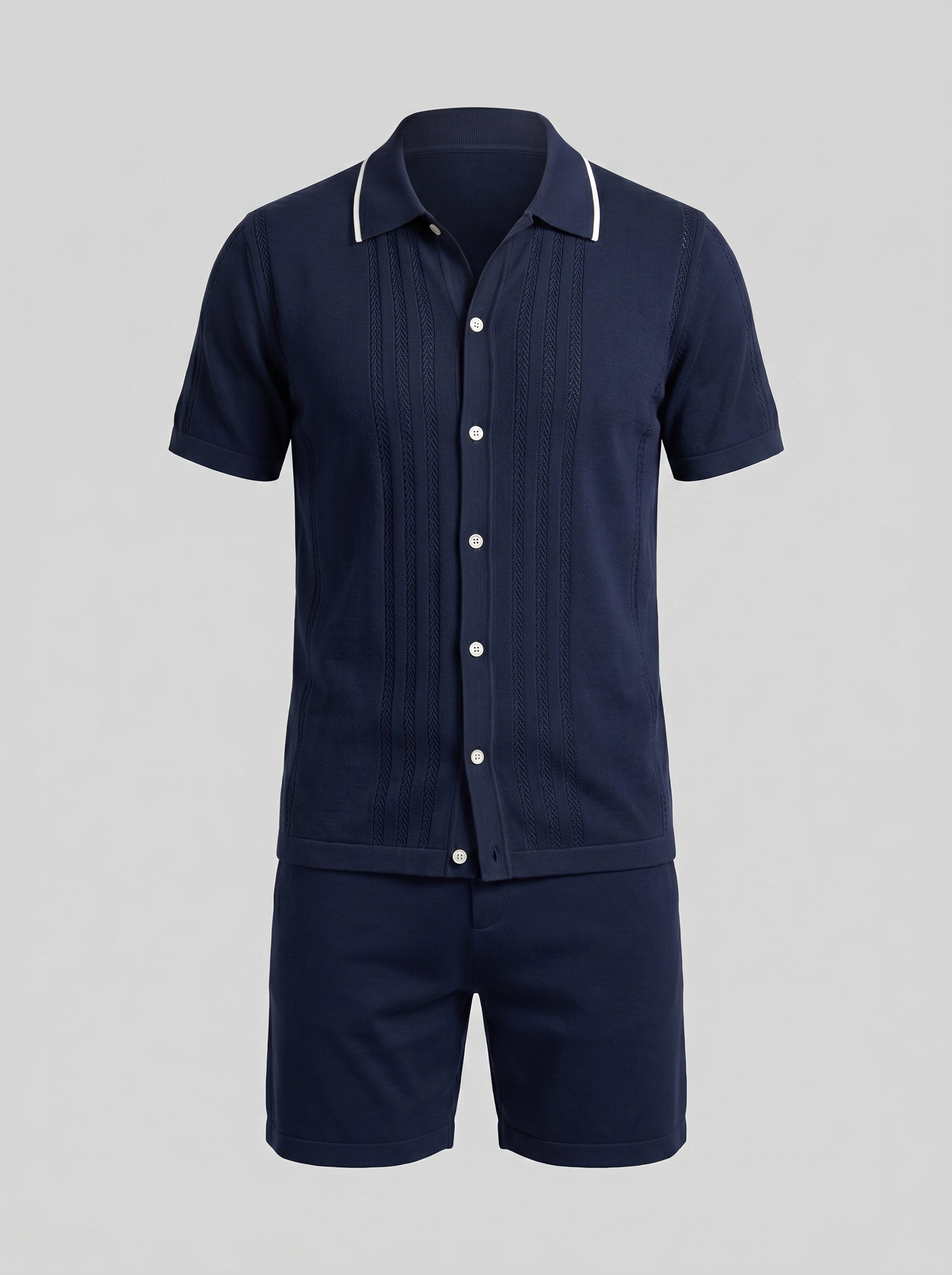 Men's Loungewear Knit Two-Piece Set