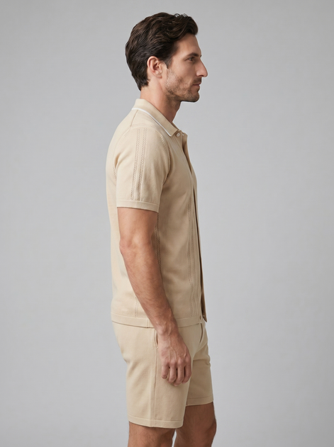 Men's Loungewear Knit Two-Piece Set