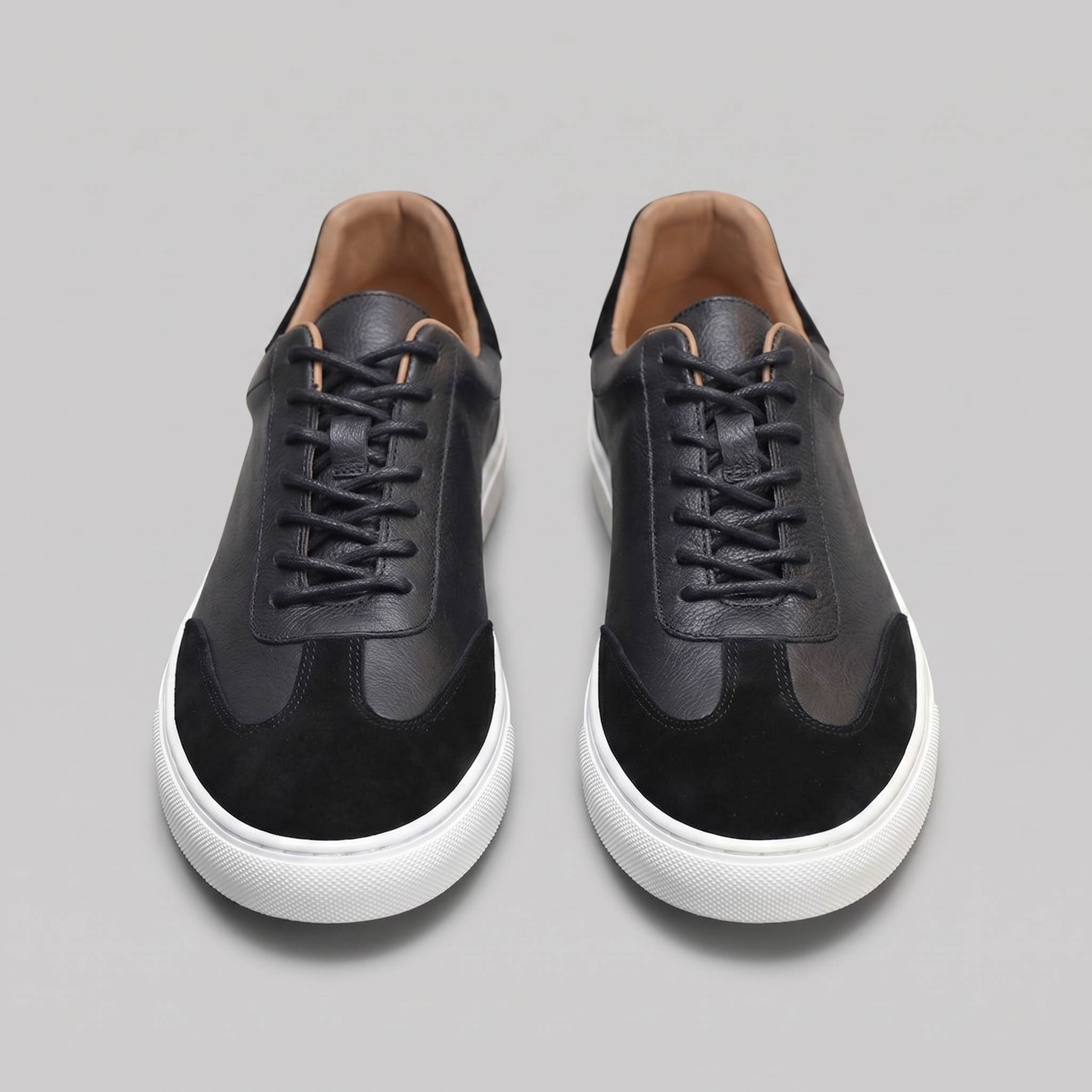 Men's Low-Top Leather Sneakers